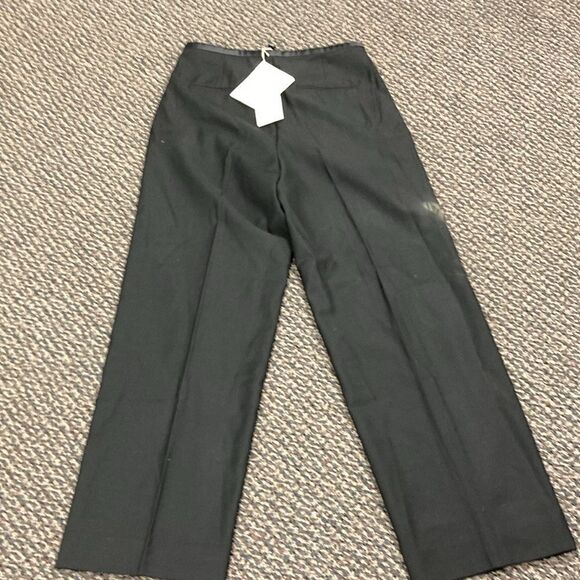 J.Crew Collection pleated wide-leg tuxedo pant in Italian wool - Picture 8 of 10